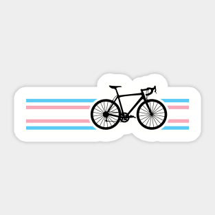 Trans Pride Cycling Sticker